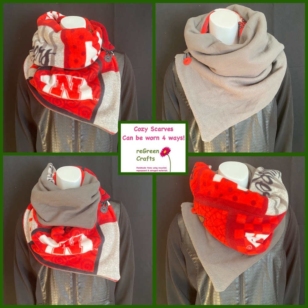 Reversible Handmade Scarf